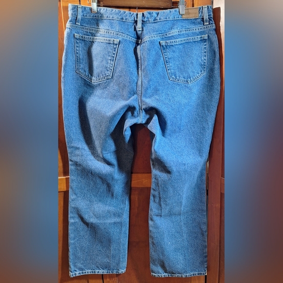 LAND'S END Classic Blue Denim Jeans - Picture 2 of 5